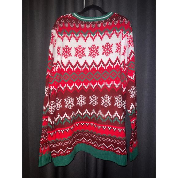 Ugly Christmas Sweater Xmas Size 2XL Cat NWT - Picture 3 of 3